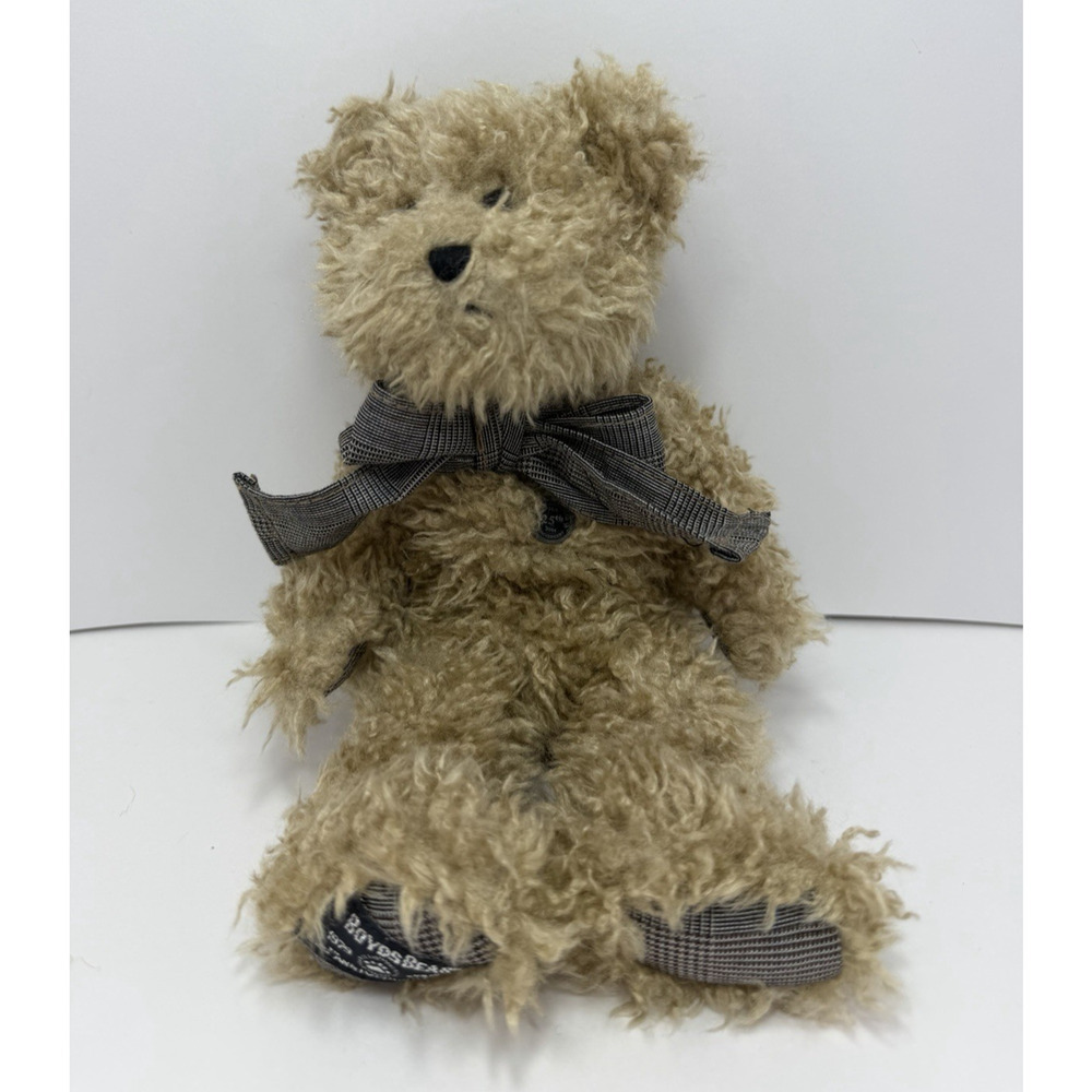 Boyds Bear Vintage Head Beans Collection 25th Anniversary Plush Bear